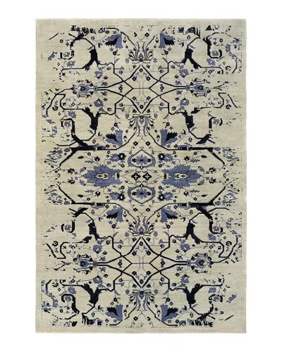 Surya Opulent Area Rug, 4' X 6' In Blue/black