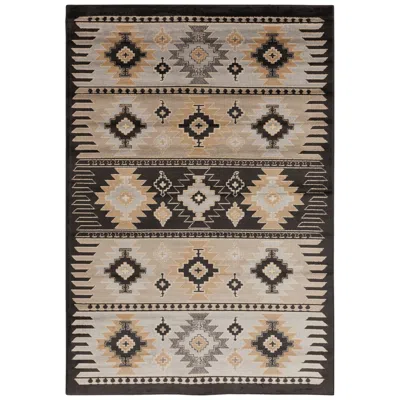 Surya Paramount 2'x3' Gray And Khaki Area Rug