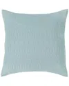 Surya Pebble Texture Euro Sham In Blue