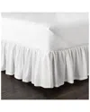 Surya Peyton Ruffle White Bedskirt In White