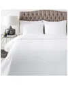 Surya Peyton White Duvet Set With Two Standard Shams In White