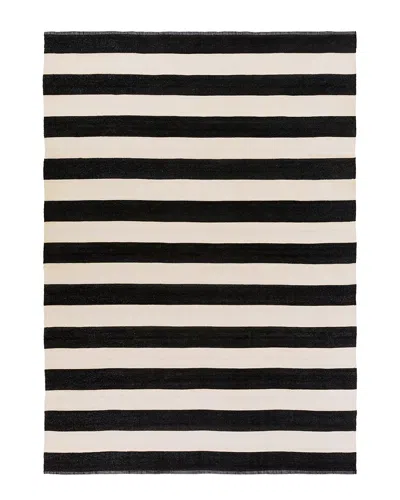 Surya Picnic Hand-woven Rug In Black