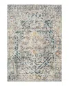 Surya Presidential Pdt-2300 Area Rug, 2'0 X 3'3 In Pale Blue/bright Blue