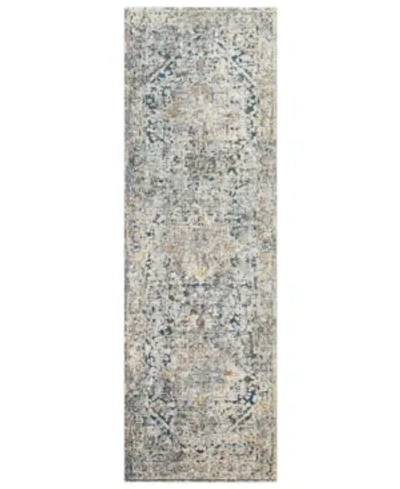 Surya Presidential Pdt-2300 Pale Blue 3'3" X 10' Runner Area Rug