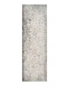 Surya Presidential Pdt-2310 Area Rug, 3'3 X 5' In Medium Gray/white