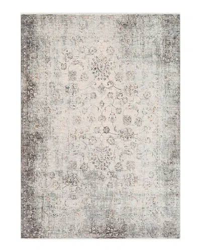 Surya Presidential Pdt-2310 Area Rug, 7'10 X 10'3 In Medium Gray/white