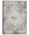 Surya Presidential Pdt-2311 Medium Gray 3'3" X 5' Area Rug In Medium Gray