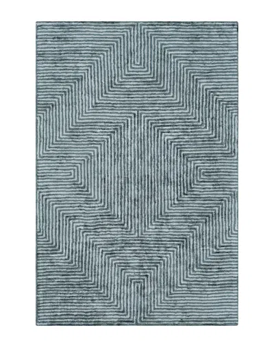 Surya Quartz Hand Tufted Rug In Blue