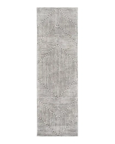 Surya Livabliss Quartz Runner Area Rug, 2'6 X 8' In Light Gray/charcoal