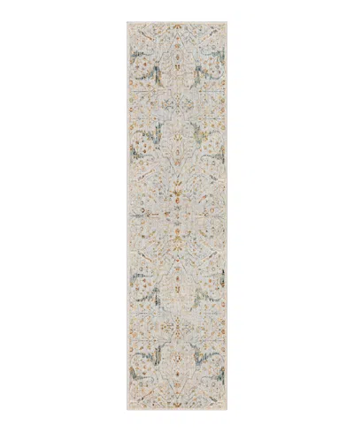 Surya Reina Ren-2300 2'7x10' Runner Area Rug In Denim
