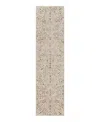 Surya Reina Ren-2300 2'7x10' Runner Area Rug In Silver