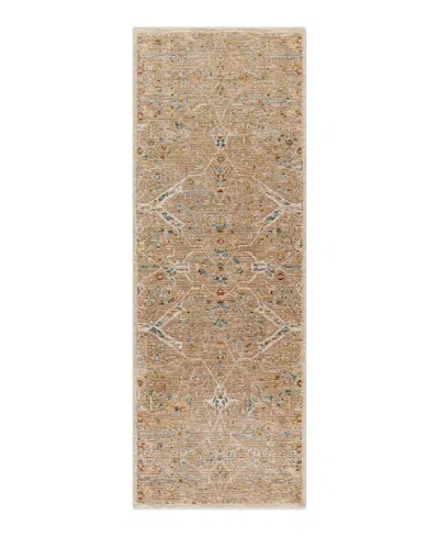 Surya Reina Ren-2300 2'7x10' Runner Area Rug In Tan