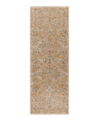 Surya Reina Ren-2300 2'7x7'3 Runner Area Rug In Tan