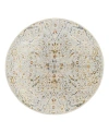 Surya Reina Ren-2300 Round Area Rug, 6'7 X 6'7 In Denim