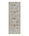 Surya Reina Ren-2307 Runner Area Rug, 2'7 X 7'3 In Silver