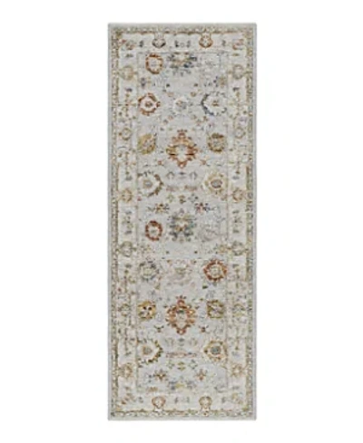 Surya Reina Ren-2307 Runner Area Rug, 2'7 X 7'3 In Silver