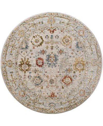 Surya Reina Ren-2309 6'7" X 6'7" Round Area Rug