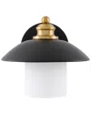 Surya Reus Wall Sconce In Black