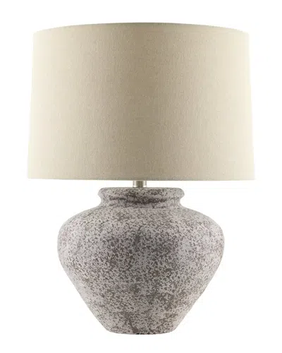 Surya Ripa Accent Table Lamp In Brown