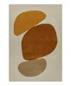 Surya Rossi 532282 Area Rug, 5' X 7'6 In Brown/orange