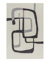 Surya Rossi 532291 Area Rug, 2' X 3' In Ash/black