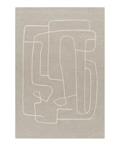 Surya Rossi 532326 Area Rug, 5' X 7'6 In Brown/cream
