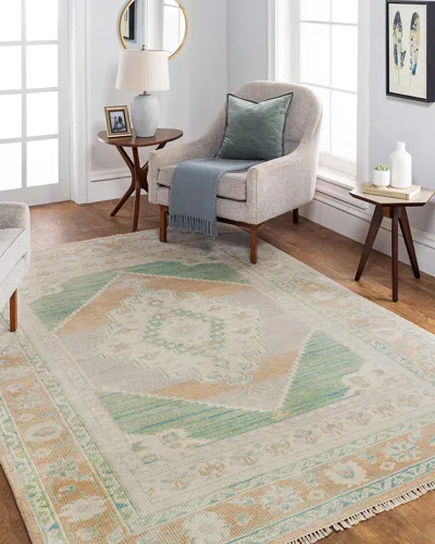 Surya Rugs Albano Hand-knotted Rug, 8' X 10' In Sage