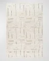 Surya Rugs Amina Beige Hand-knotted Rug, 9' X 12' In Beige, Light Sage
