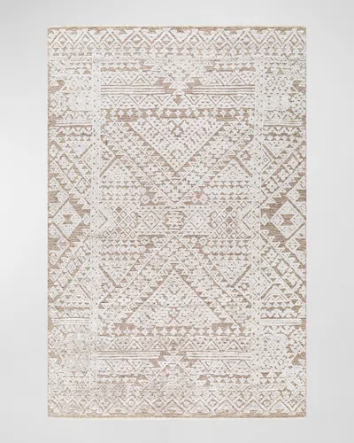 Surya Rugs Amina Dark Beige Hand-knotted Rug, 6' X 9'