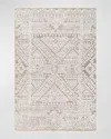 SURYA RUGS AMINA DARK BEIGE HAND-KNOTTED RUG, 9' X 12'