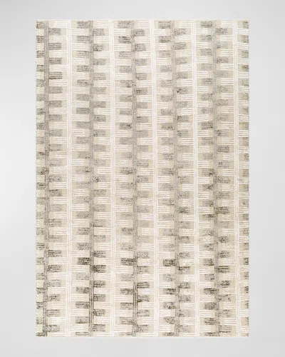 Surya Rugs Amina Taupe Hand-knotted Rug 6' X 9' , 6' X 9'
