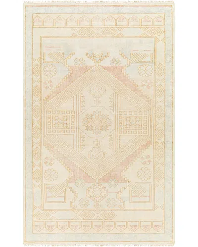 Surya Rugs Anadolu Hand-knotted Rug, 6' X 9' In Cream, Pale Pink