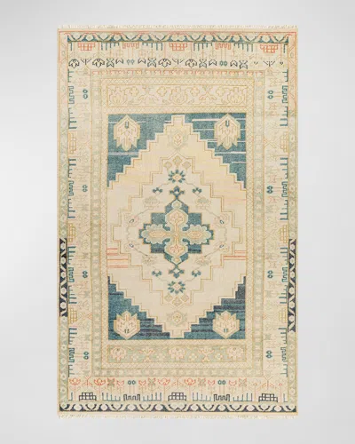 Surya Rugs Anadolu Teal Hand-knotted Rug, 8' X 10'