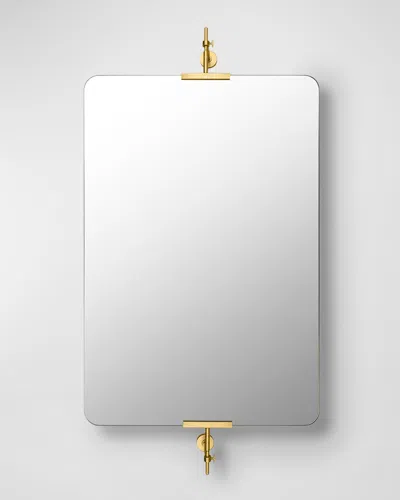 Surya Rugs Anastasya 46" Wall Mirror, Gold