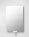 Surya Rugs Anastasya 46" Wall Mirror, Silver In Silver