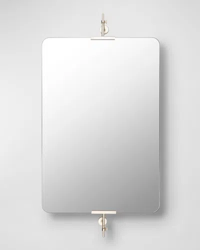 Surya Rugs Anastasya 46" Wall Mirror, Silver
