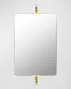 Surya Rugs Anastasya 48" Wall Mirror, Gold In Gold