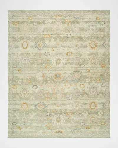 Surya Rugs Anelka Hand-knotted Rug, 8' X 10' In Green/grey