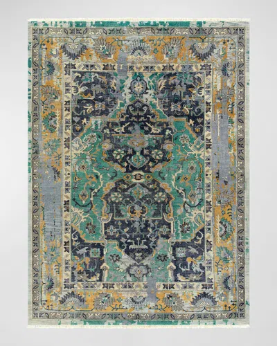 Surya Rugs Angelina Hand-knotted Rug, 9' X 13' In Blue