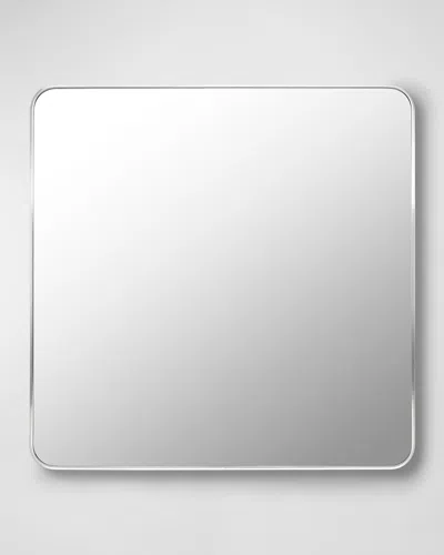 Surya Rugs Aranya 32" Square Wall Mirror, Silver