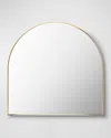 Surya Rugs Aranya 36" Wide-arch Wall Mirror, Gold In Gold