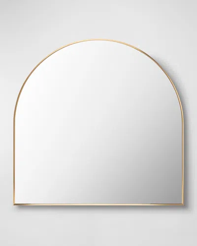 Surya Rugs Aranya 36" Wide-arch Wall Mirror, Gold