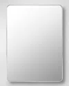 Surya Rugs Aranya 41" Rectangle Wall Mirror, Silver In Silver