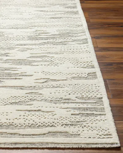 Surya Rugs Astrid Hand-knotted Rug, 4' X 6' In Ivory