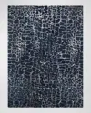 Surya Rugs Banshee Hand-tufted Rug, 6' X 9' In Dark Blue