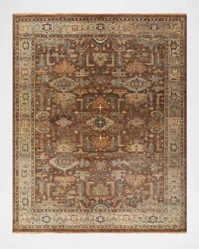 Surya Rugs Bijar Hand-knotted Rug, 6' X 9' In Brown