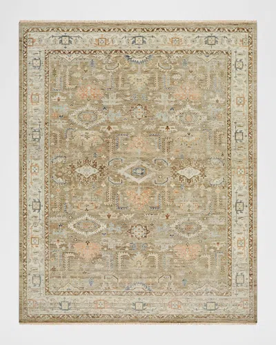 Surya Rugs Bijar Hand-knotted Rug, 6' X 9' In Sage