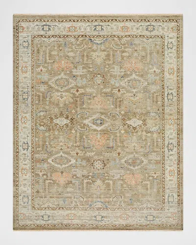 Surya Rugs Bijar Hand-knotted Rug, 9' X 12' In Sage