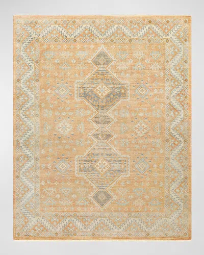 Surya Rugs Bunyan Hand-knotted Rug, 6' X 9' In Peach