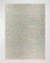 Surya Rugs Cappadocia Blue Floral Hand-knotted Rug, 9' X 13' In Blue Floral